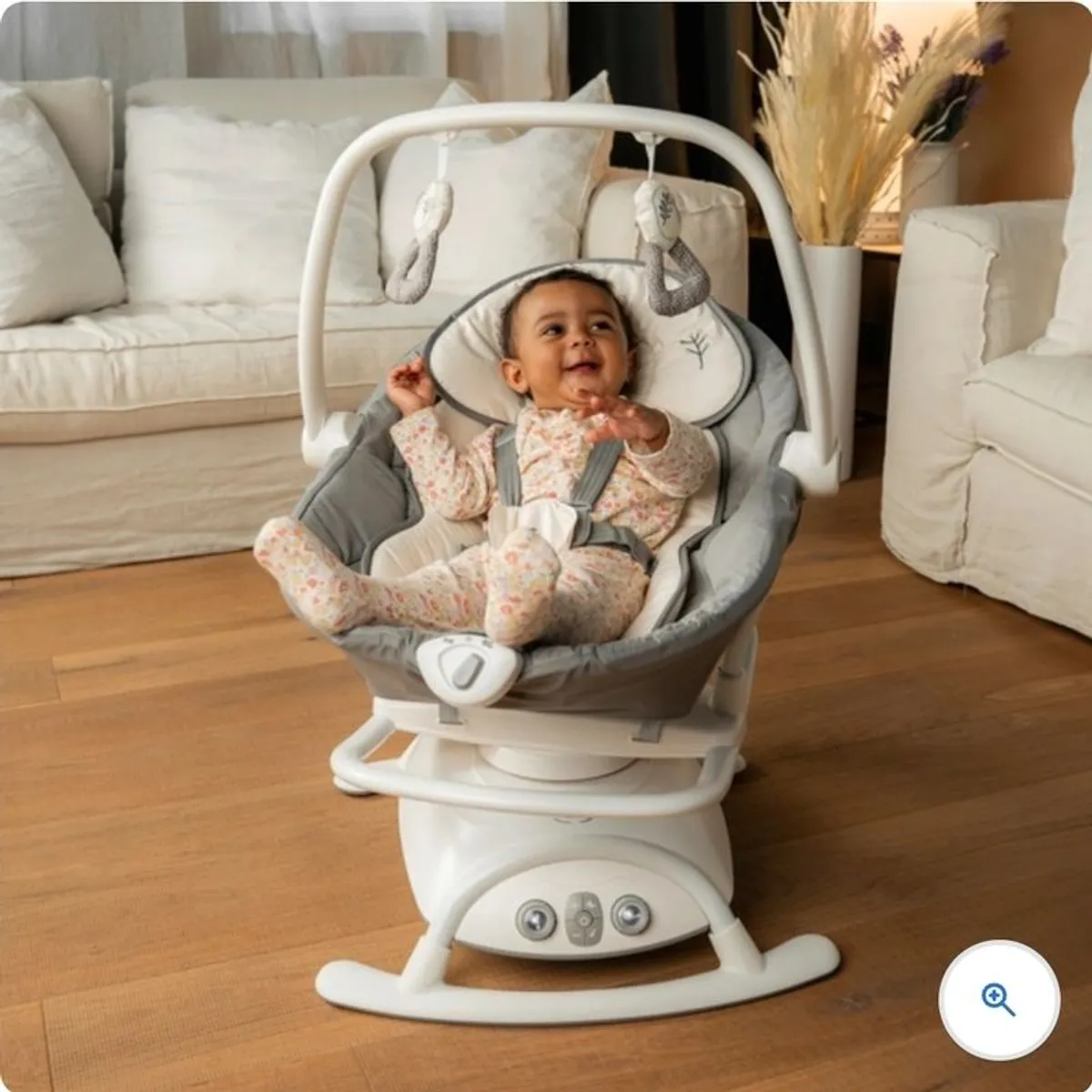 Joie 2 in 1 Fern Sansa baby swing - Image 2