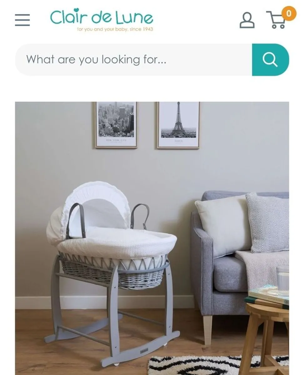 Moses Basket - Image 1