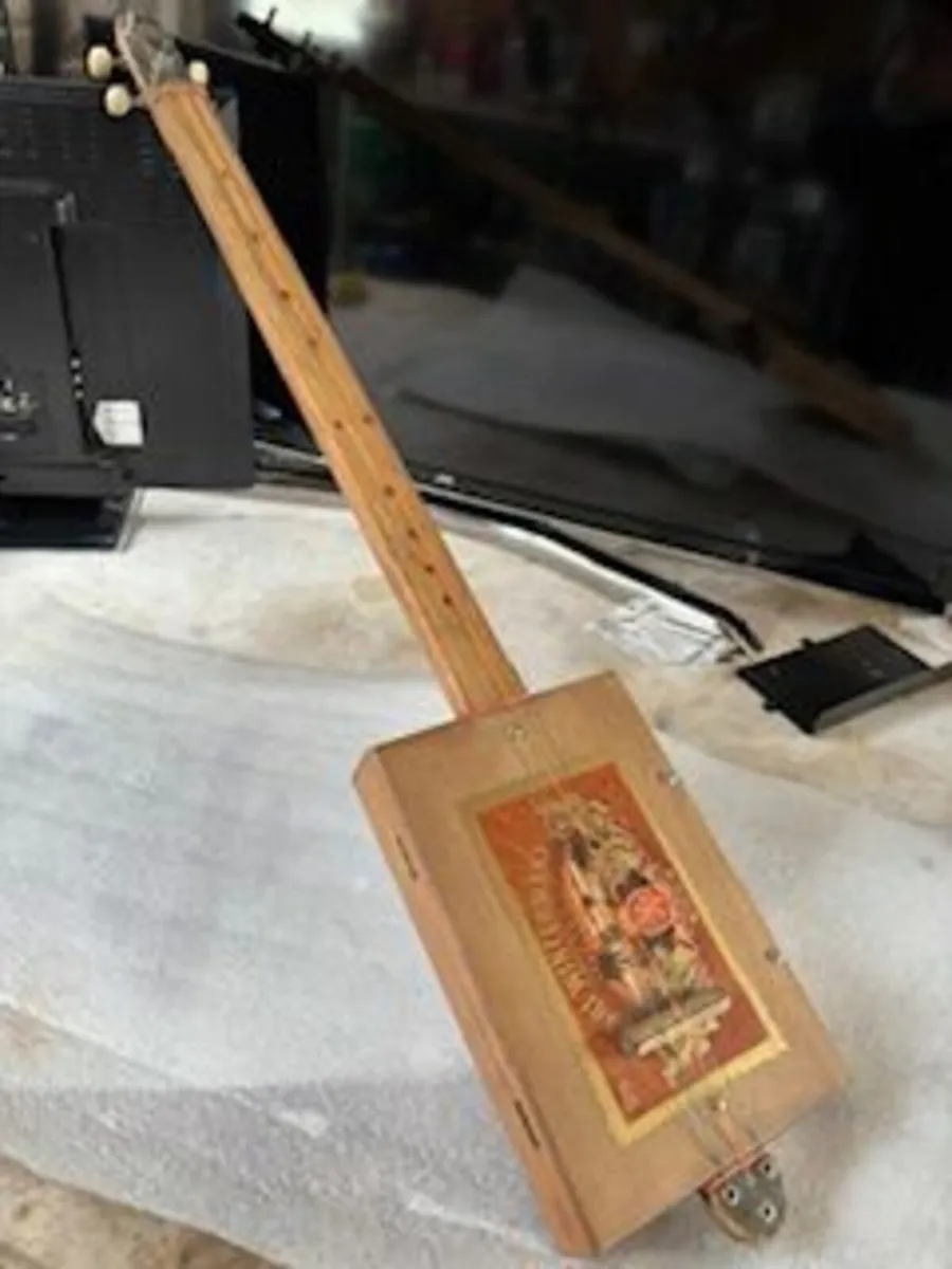 Cigar Box Guitar - Image 1