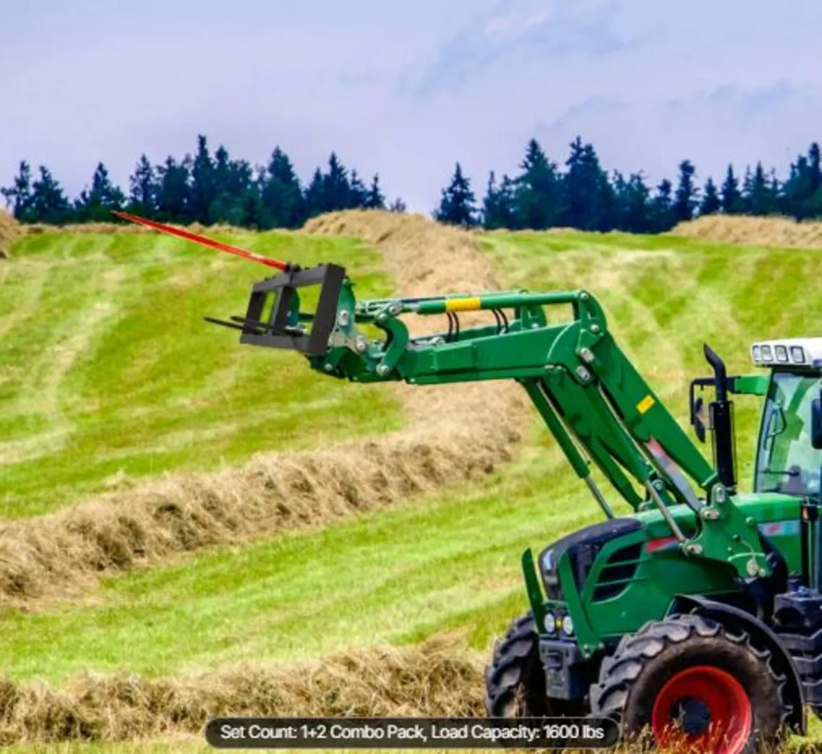 49"Hay Spear,Bale Spears 1600lbs Loading Capacity - Image 4