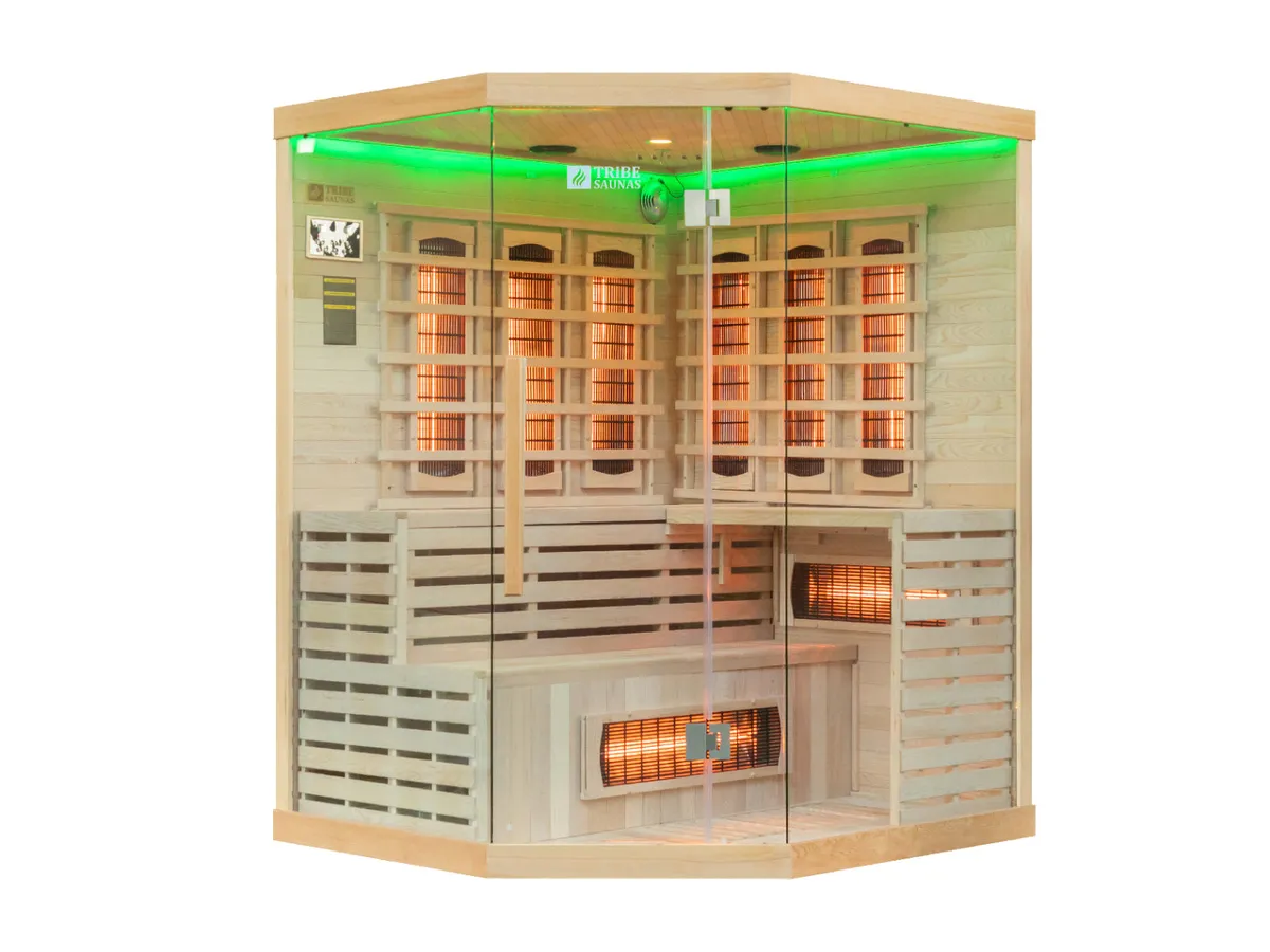 Infrared Sauna | Indoor | 4 pers | Athens 3 Corner - Image 3