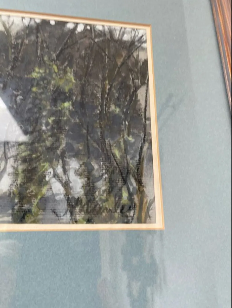Framed Original Pastel Painting Jim Manley - Image 3