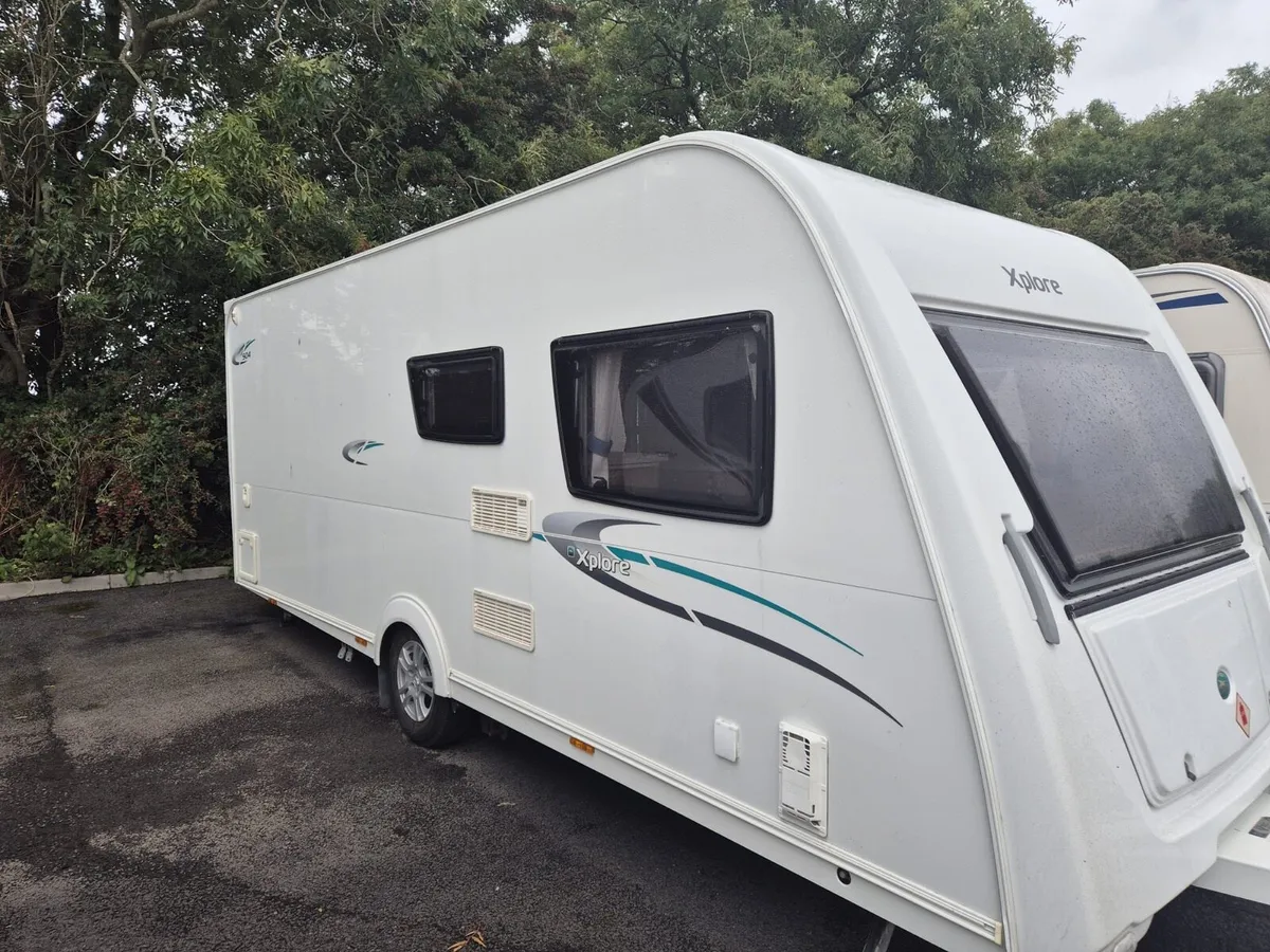 Elddis explore 4 berth fixed bed auto movers awnin - Image 2