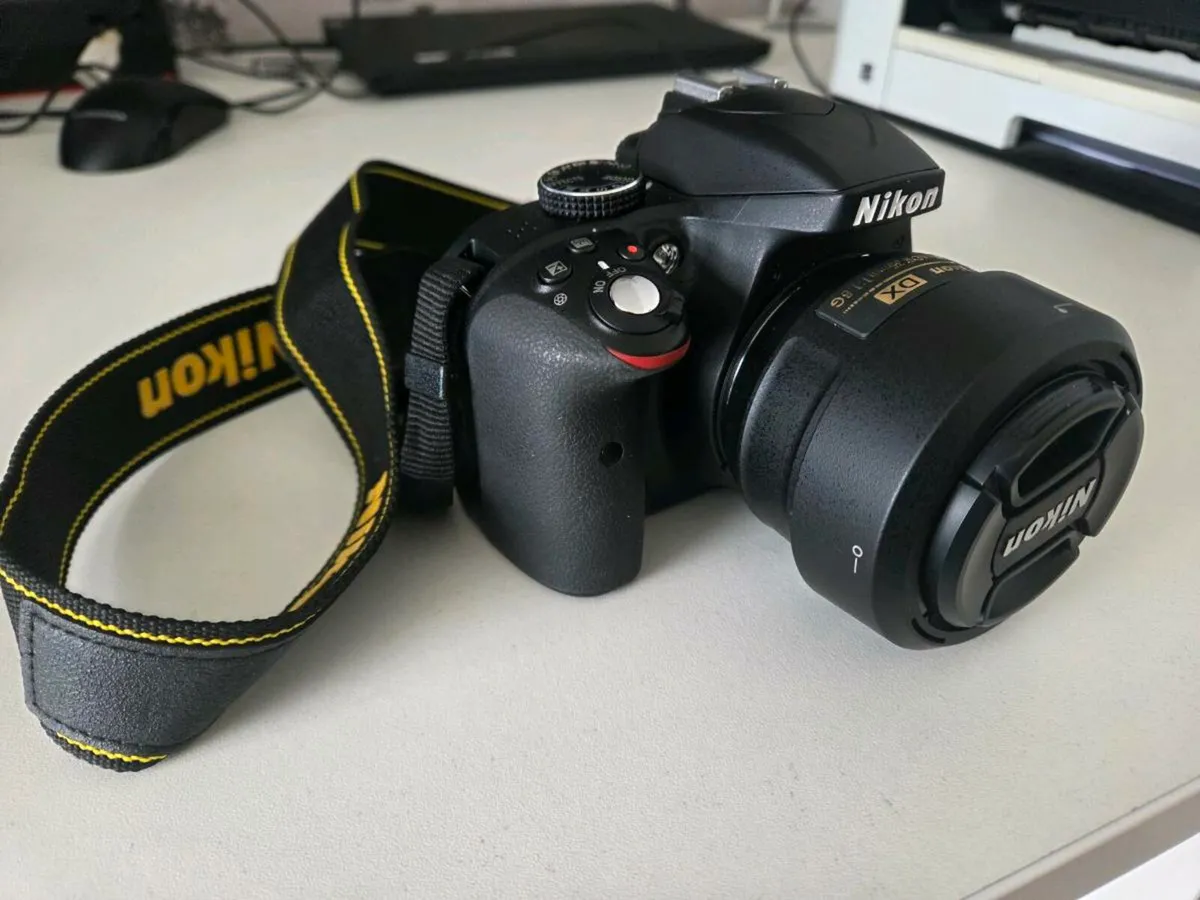 NIKON D3300 + Extra Lenses + Bag - Image 1