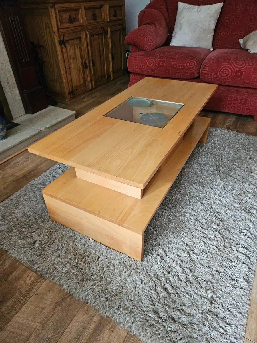 Bespoke coffee table & console storage - Image 1