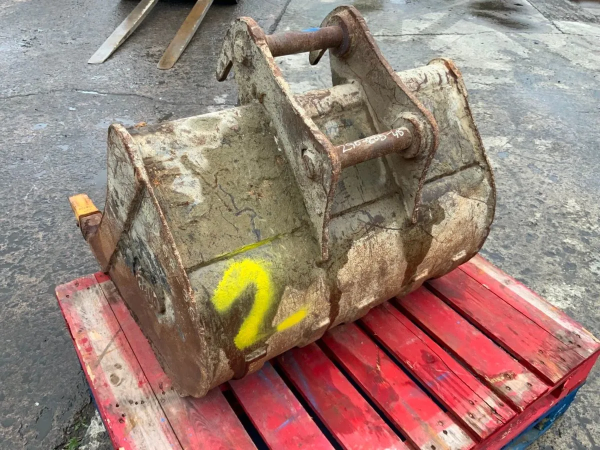 36" GEITH DIGGING BUCKET......45mm PINS....268-36. - Image 4