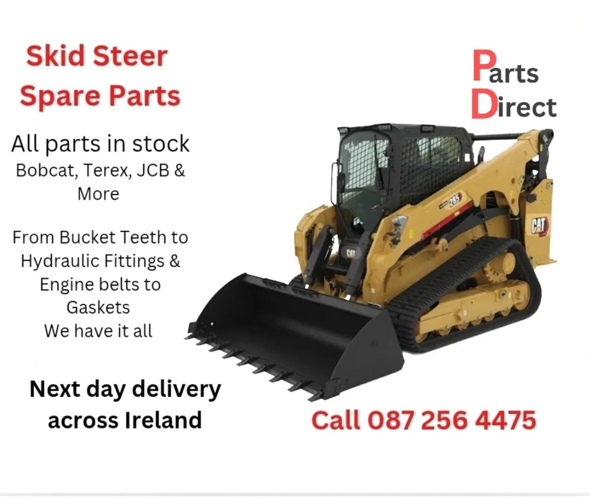 Skid steer parts