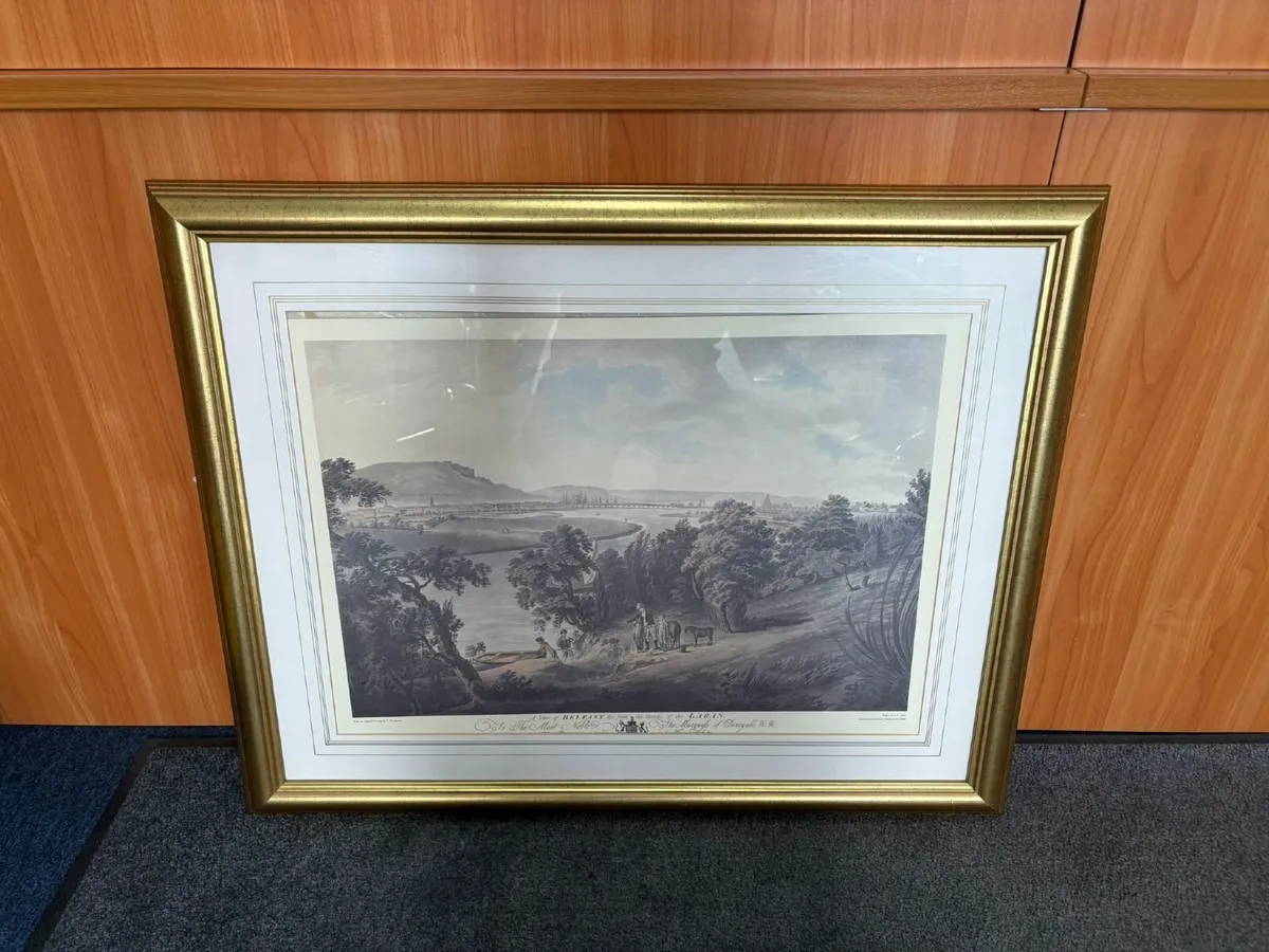 View of Belfast from the Banks of the Lagan - £120 - Image 1