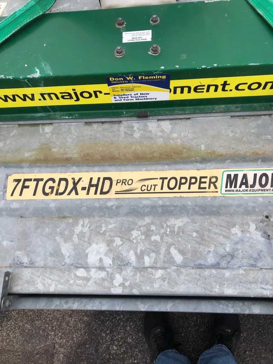 Major 7FT Topper - Image 1