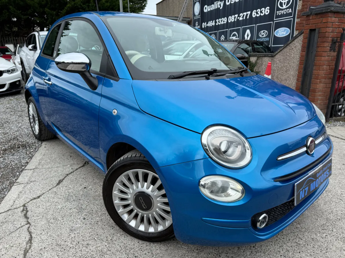 2018 Fiat 500  1.2 PETROL AUTO - Image 1