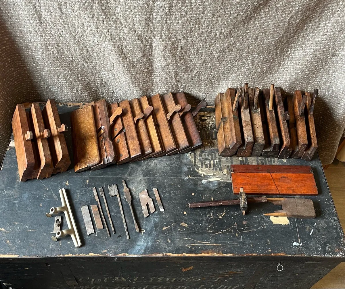 Antique 18/19 Moulding/Beading Planes - Image 1