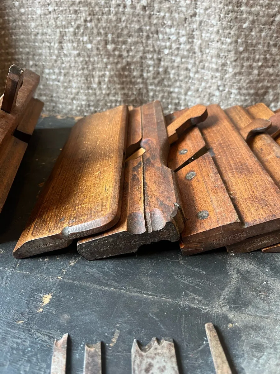 Antique 18/19 Moulding/Beading Planes - Image 3