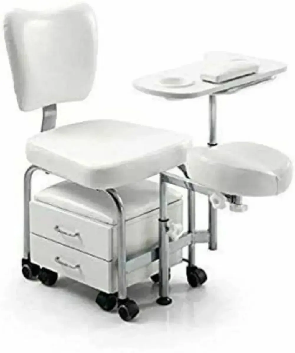 Manicure Pedicure Station Chair Table Drawers - Image 1