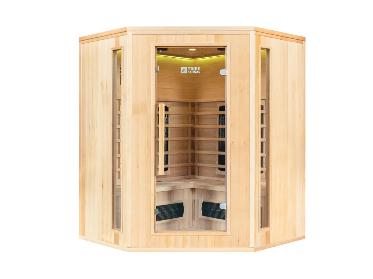 Infrared Sauna | Indoor | 4 pers | Madrid 3 Corner - Image 1