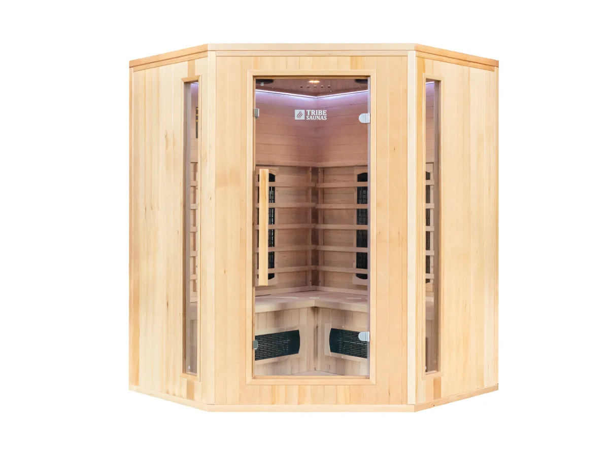 Infrared Sauna | Indoor | 4 pers | Madrid 3 Corner - Image 3