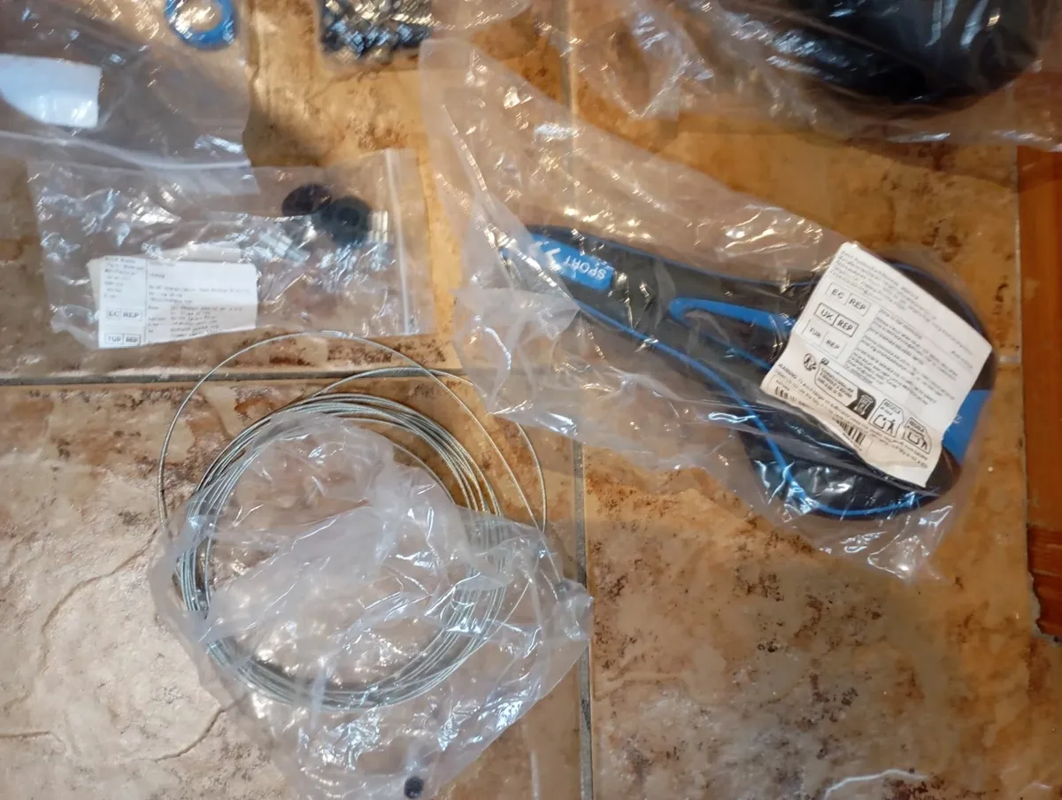 Selection of new bike parts - Image 1