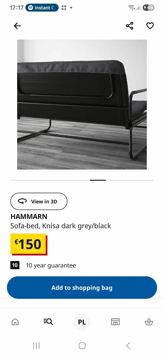 Sofa bed - Image 2