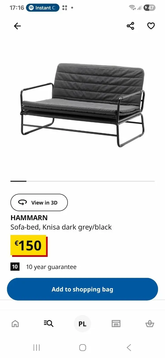 Sofa bed - Image 4