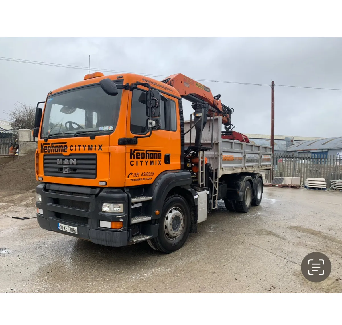 MAN Truck Tipper and Crane - Image 2