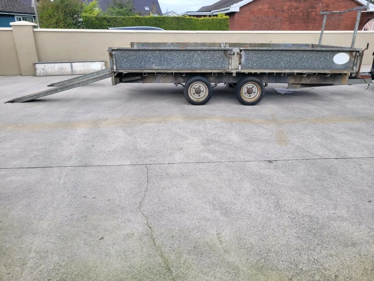 14x6'6 cronin trailer with loading ramps - Image 1