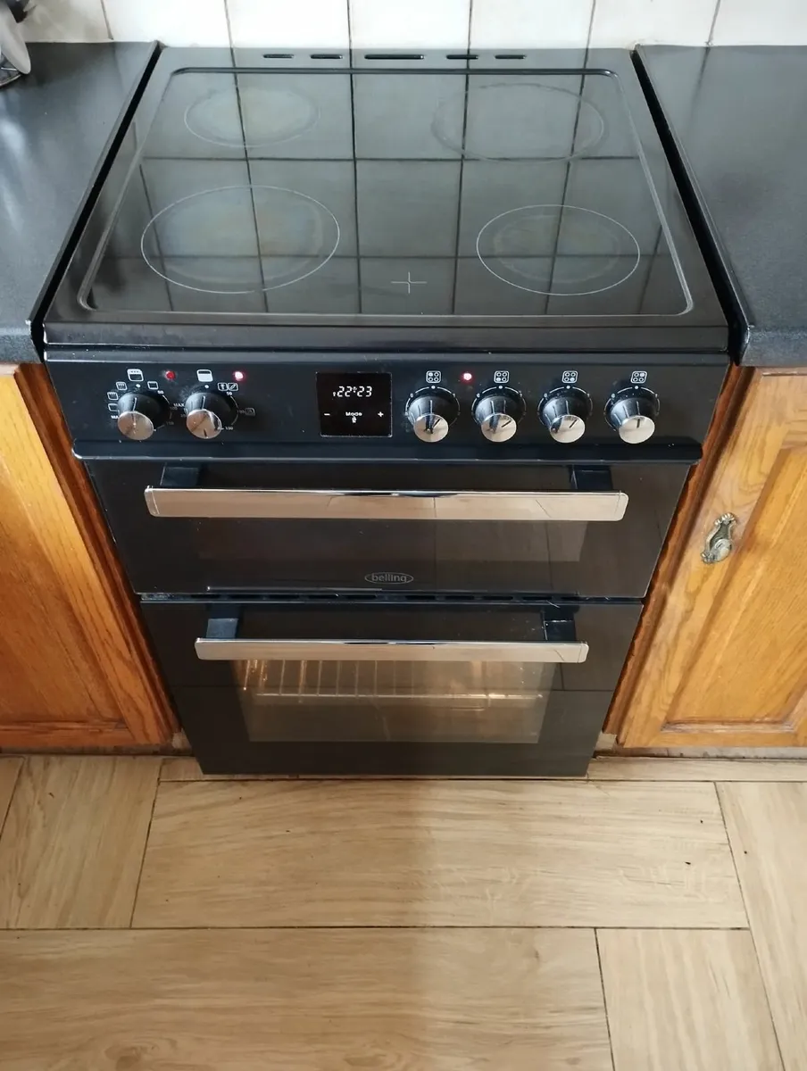 Belling 60cm Double Oven Electric Cooker - Image 1