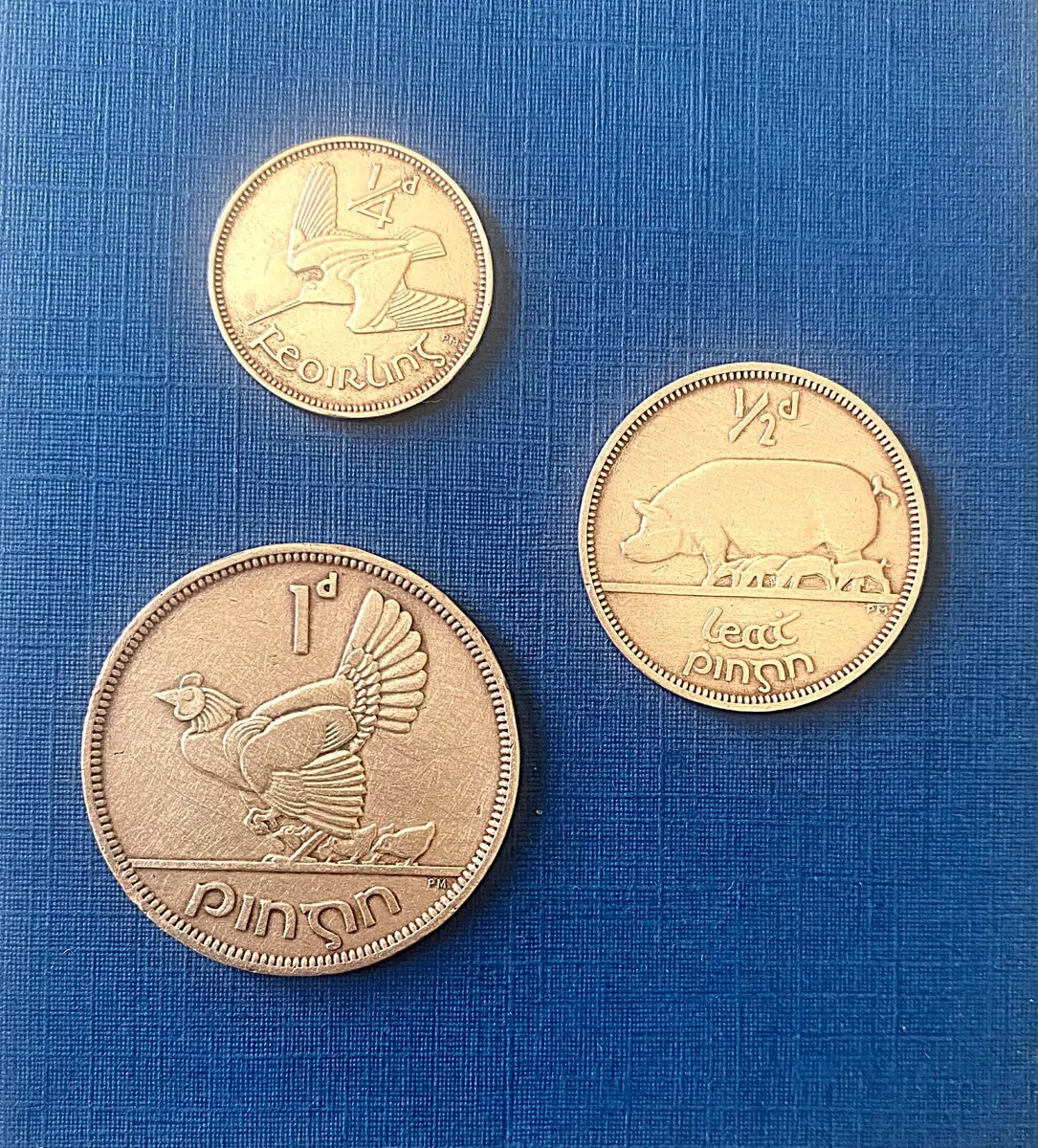 Irish Penny;Ha'penny;Farthing From 1941, Free Post - Image 4