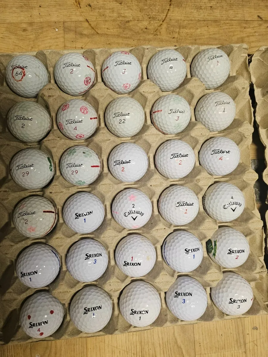 Golf ball's - Image 1