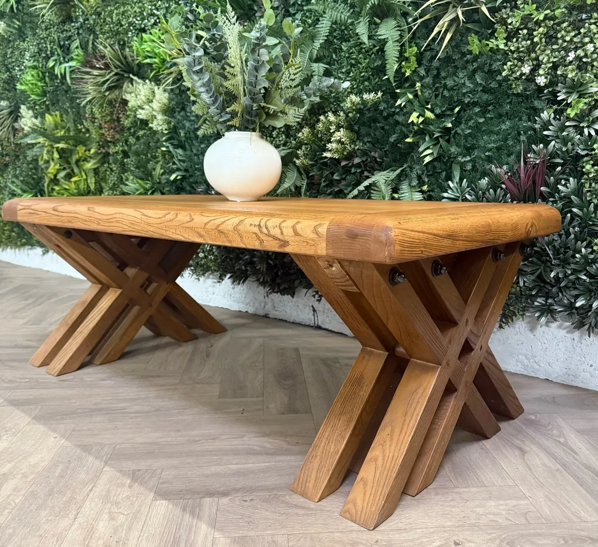 Oak coffee table - Image 1