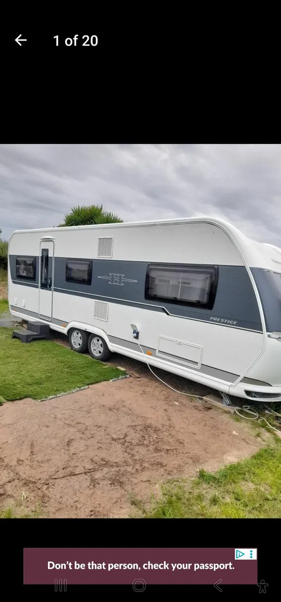 Hobby prestige  caravan - Image 1