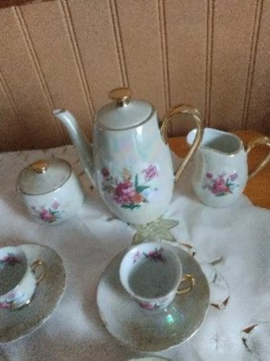 Vintage Espresso Coffee Set - Image 2