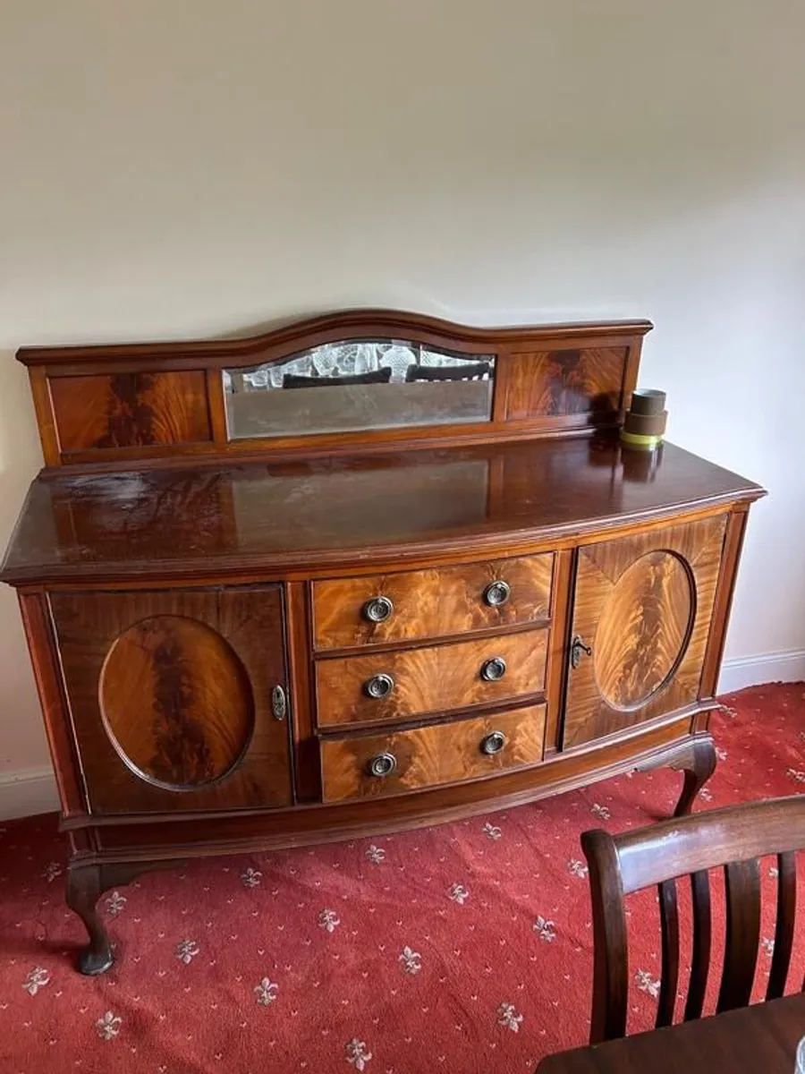 Antique Mahogany Sideboard - Image 2
