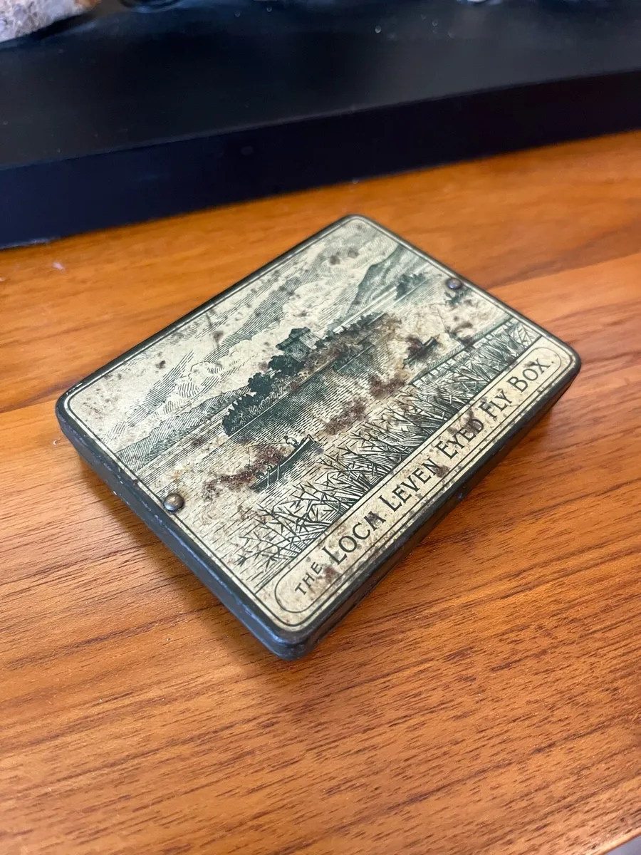 Antique 1913/1914 Wheatley Loch Levin Fly Box - Image 1