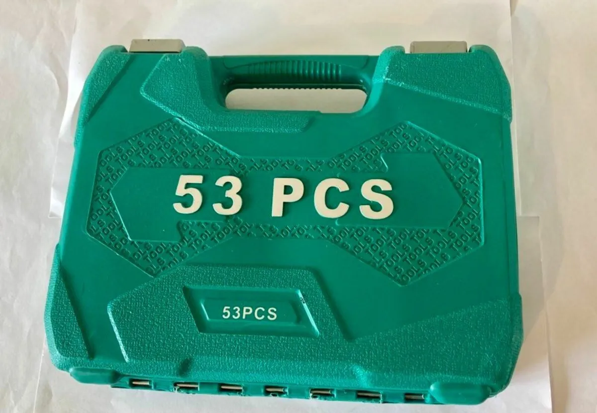53-Piece Socket & Screwdriver Tool Set (BRAND NEW) - Image 2