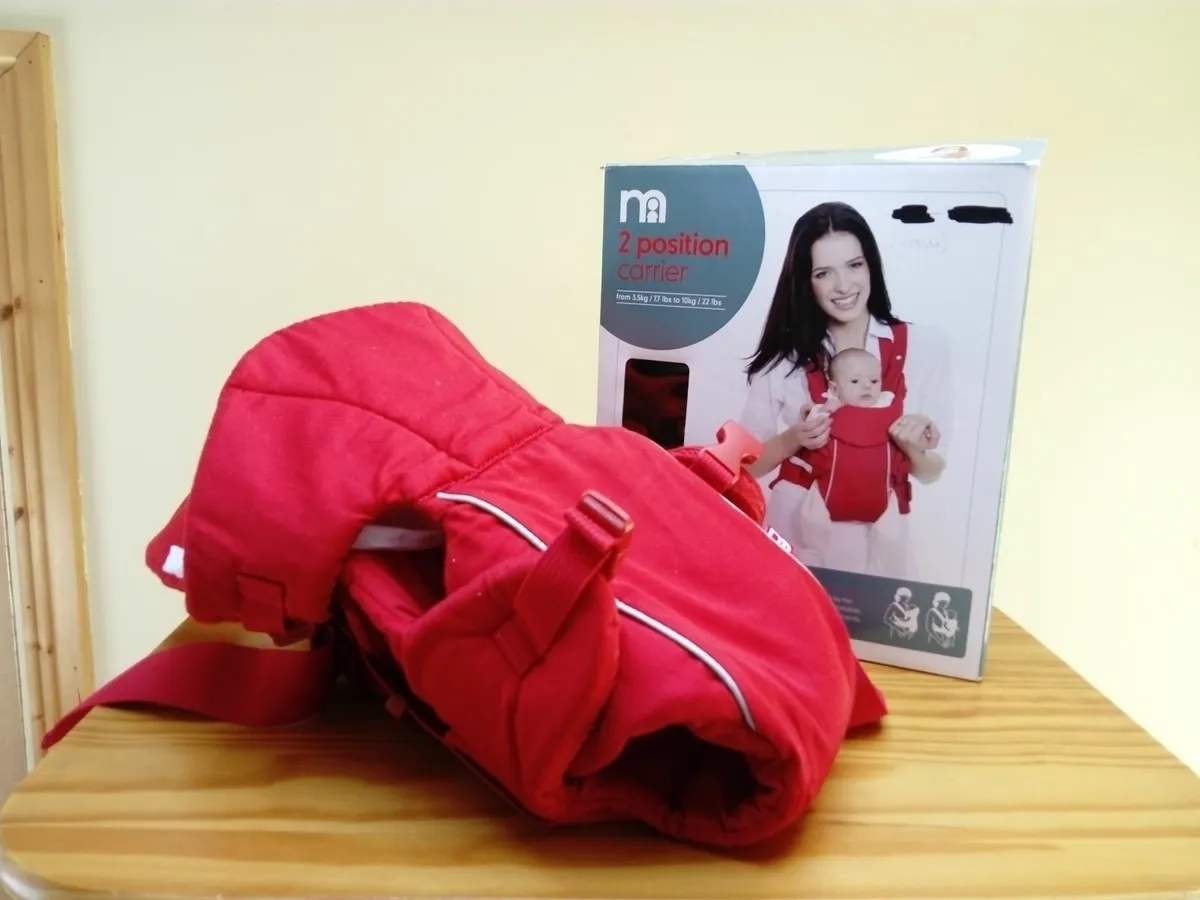 Mother Care 2 Position Carrier (Red)