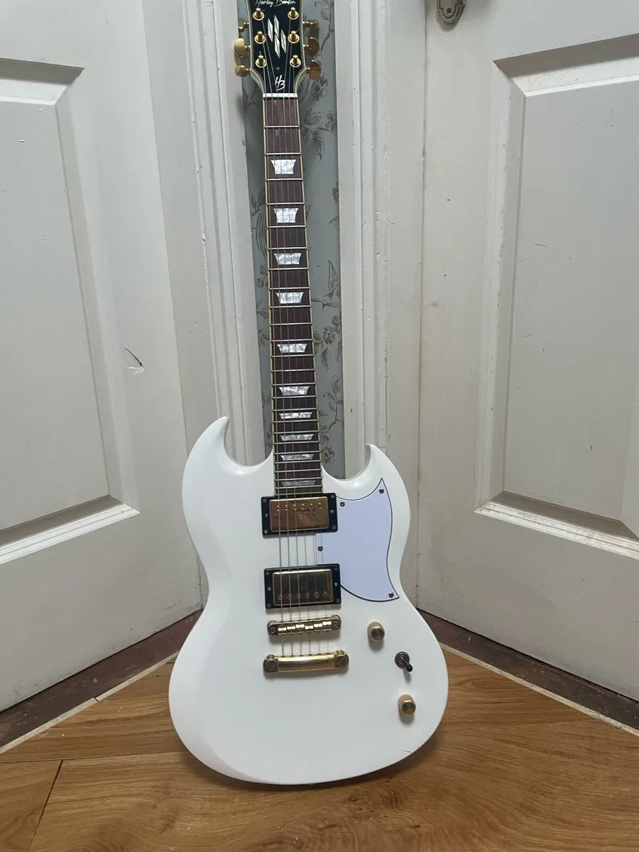 Harley Benton SG style Guitar - Image 1