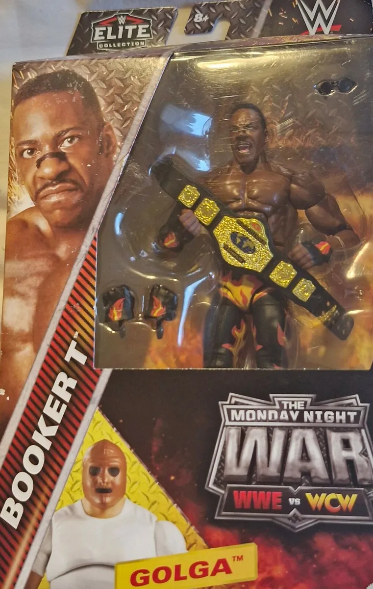 WWE Monday Night War Elite Collection Booker T Act - Image 1