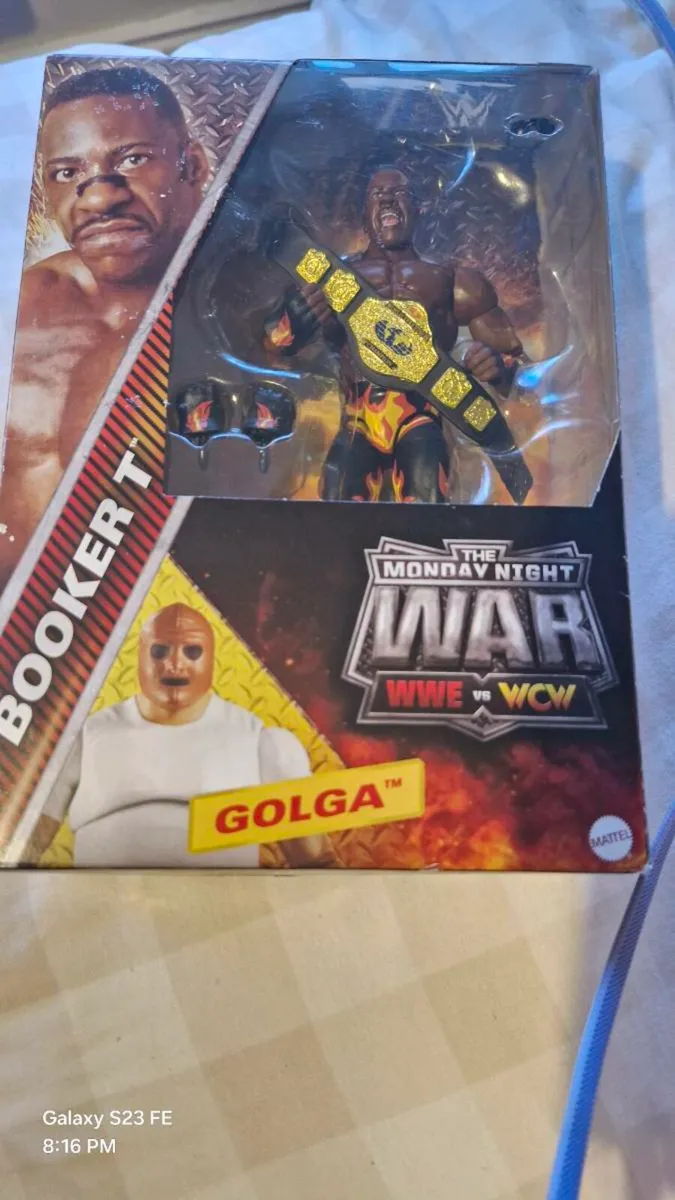WWE Monday Night War Elite Collection Booker T Act - Image 2