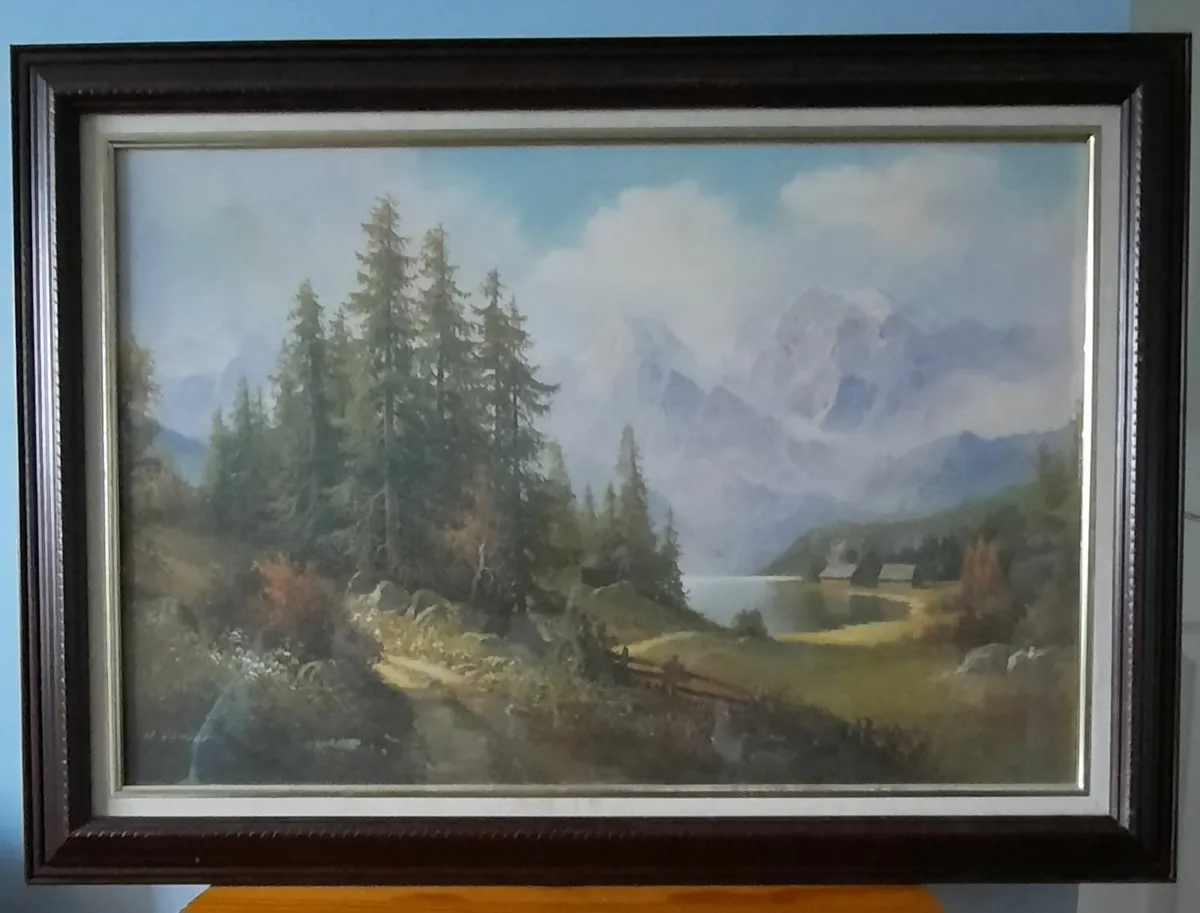 Large Framed Picture