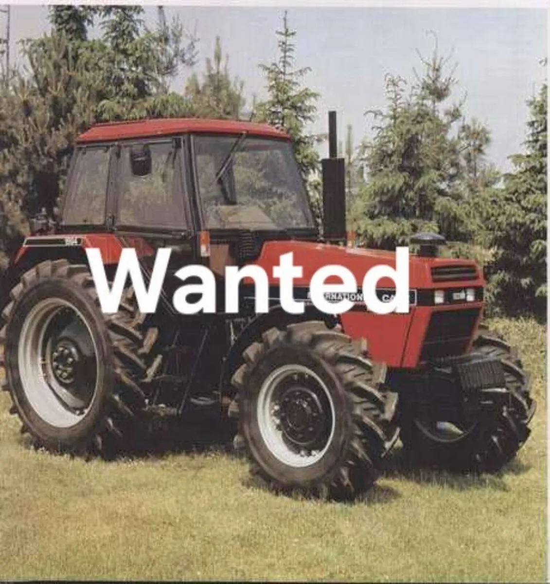 1985 case international tractor 1594