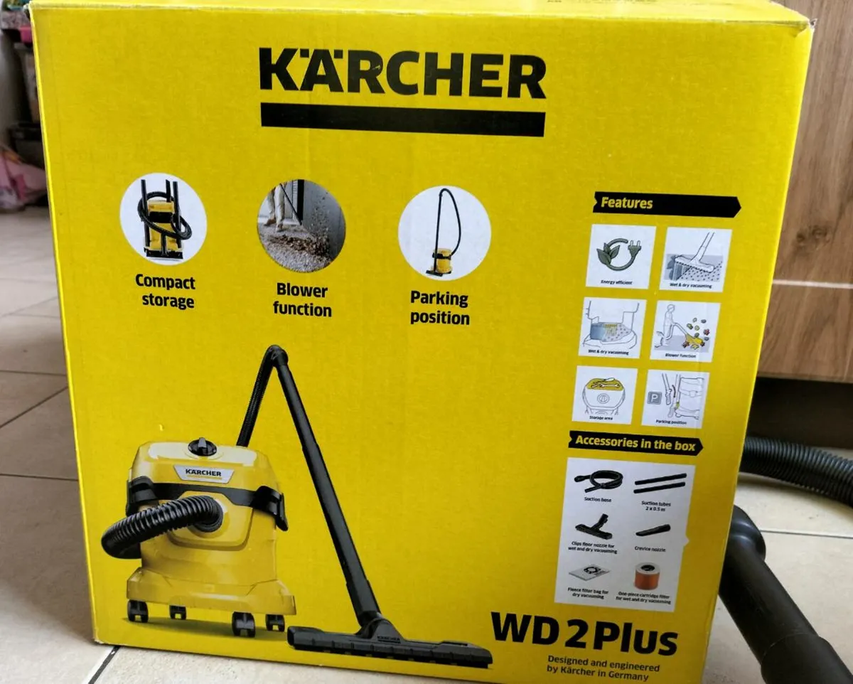 Vacuum Cleaner. Wet & Dry. Good as New. - Image 1