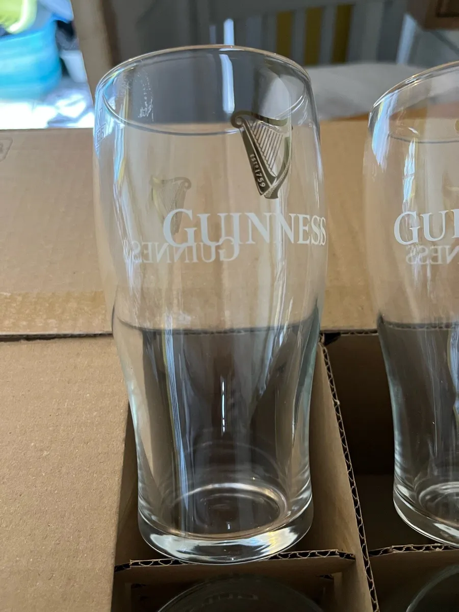 24 new Guinness pint glasses - Image 2