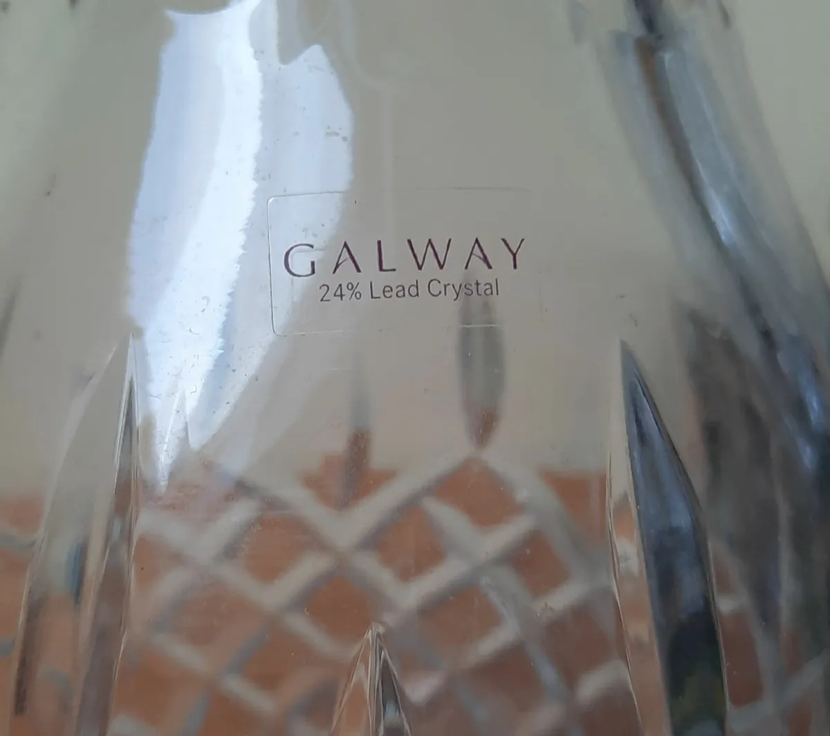 Galway Crystal Vase - Image 2