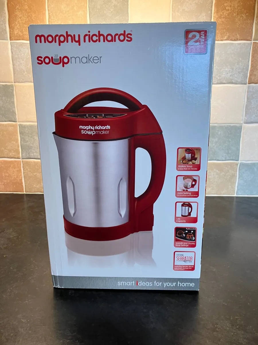 Morphy Richard’s - Soup Maker 1.6 Litre - New €40 - Image 1