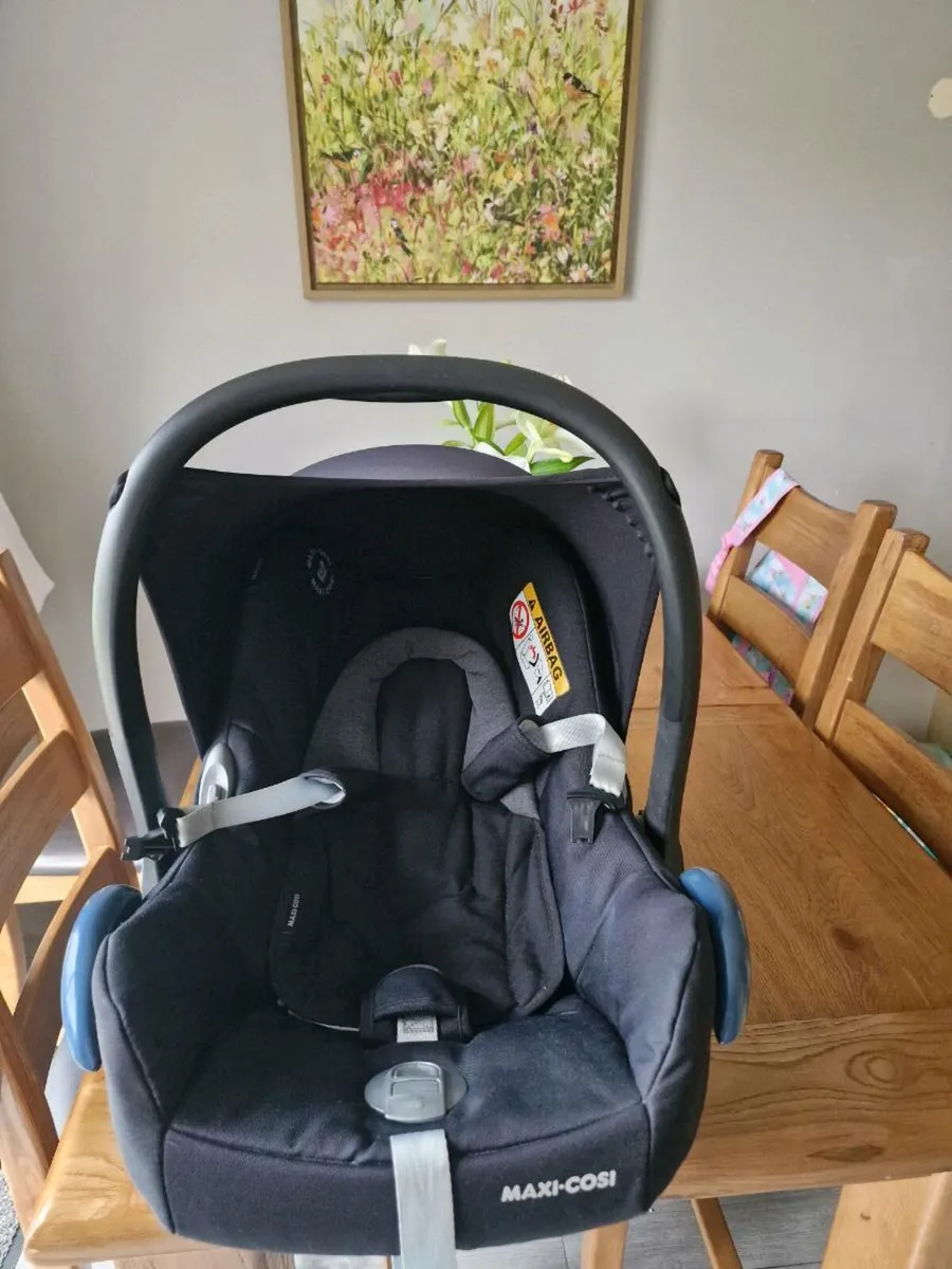 Maxicosi car seat and base - Image 1