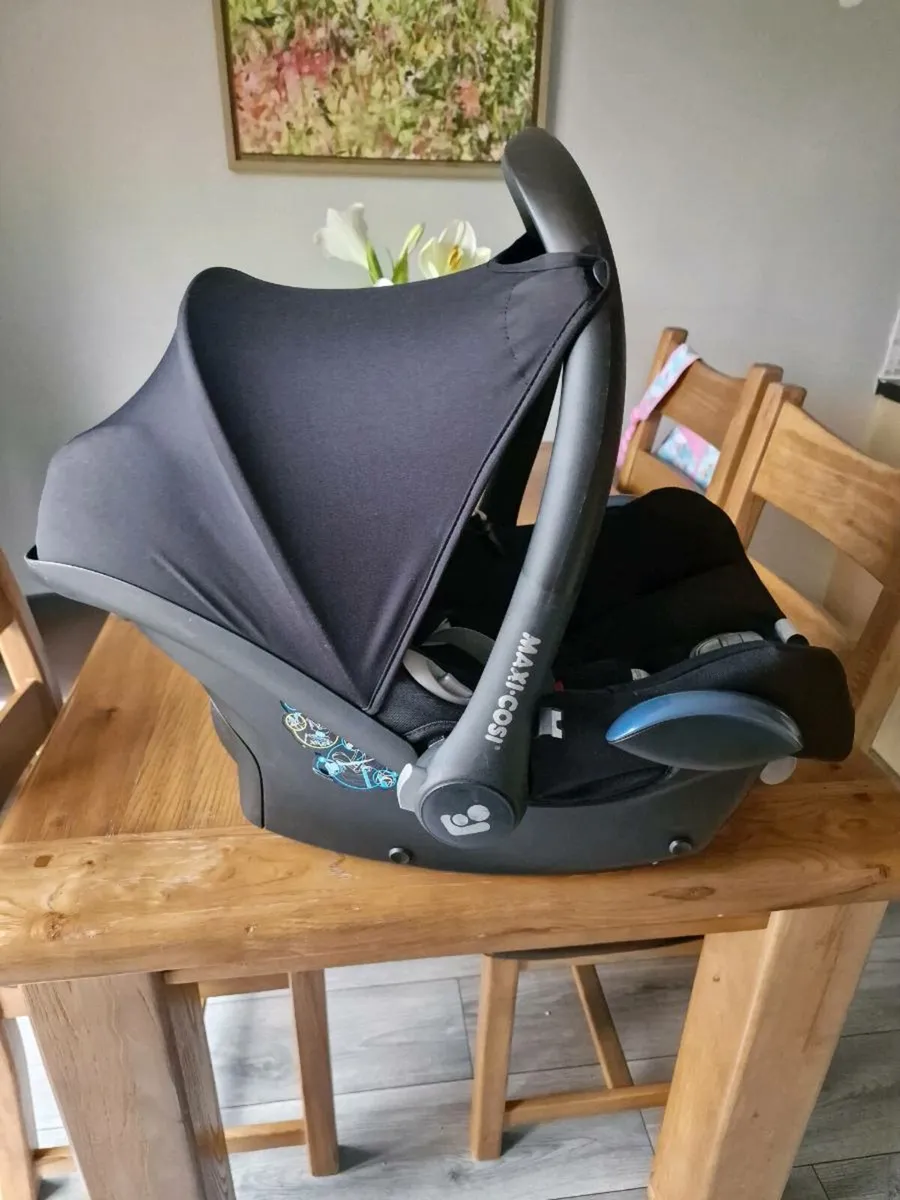 Maxicosi car seat and base - Image 2