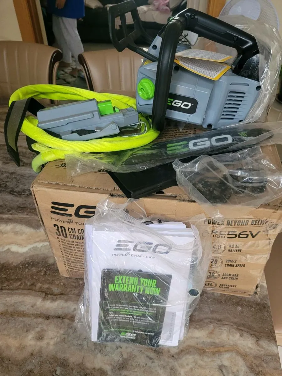 Brand new ego top handle chainsaw - Image 1