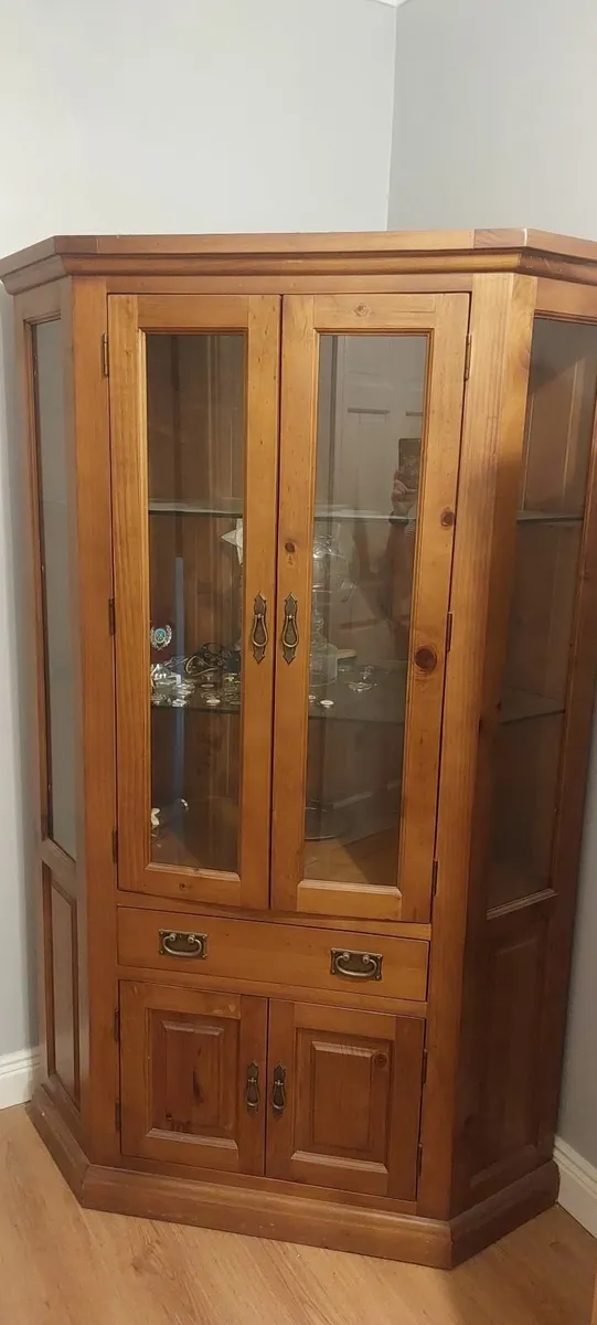Living Room Corner Cabinet