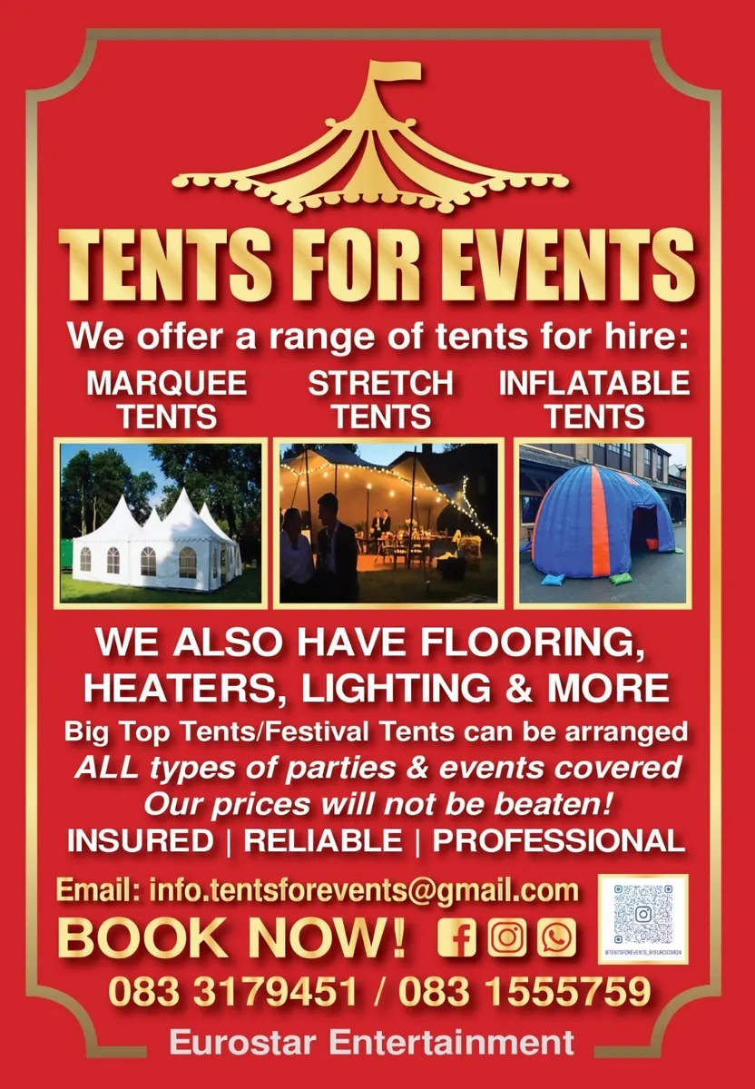 Tent hires - Image 1