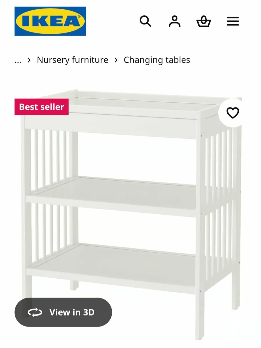 (NEW) IKEA - Gulliver Changing Table - Image 1