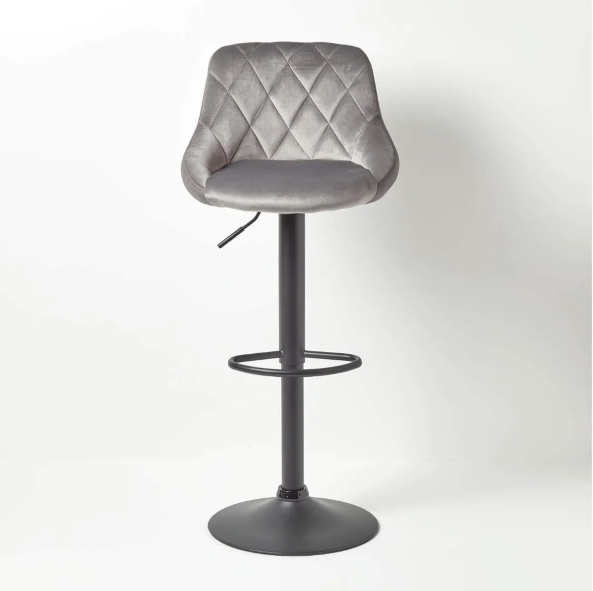Grey bar stool set of 4 - Image 1